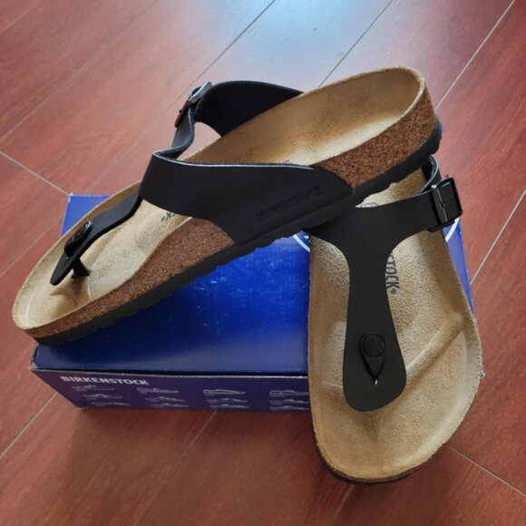 Birkenstock Gizeh Birko-Flor - Black - Picture 2 of 6